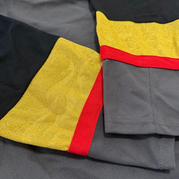 NHL Vegas Golden Knights VGK Kids Jersey sz Large black & gold hockey games - Picture 11 of 16